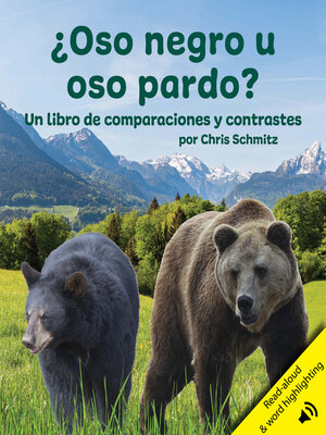 cover image of ¿Oso negro u oso pardo?